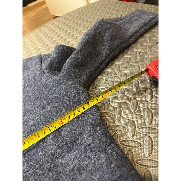 Vintage Montbell Womens Jacket Coat Wool Japan Size‎ Medium Button Front Blue - Picture 7 of 8